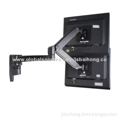 360° rotation computer screen wall stand for maximum 24-inch (610mm) display